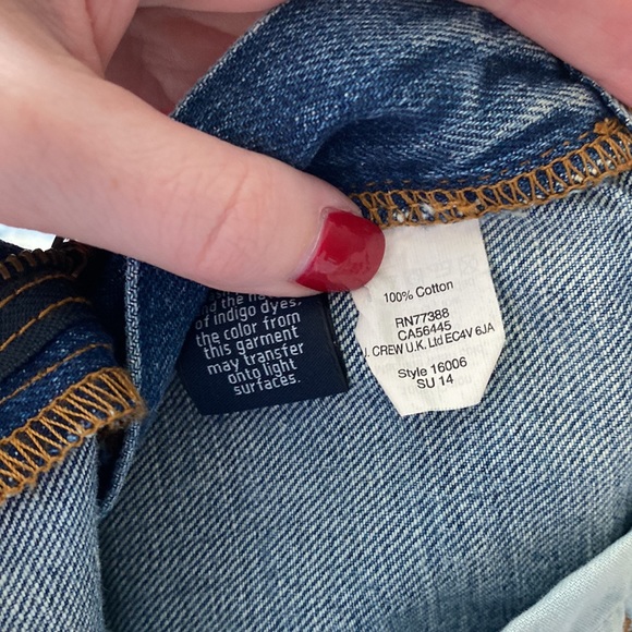 J Crew distressed jeans! - Picture 7 of 7